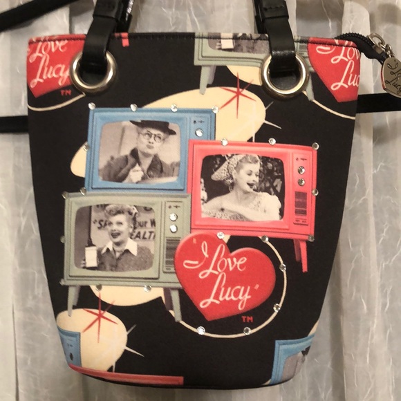 Other - I Lucy TV Show Rhinestone Tote Purse Handbag